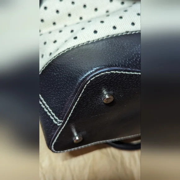 Kate Spade Ashlyn Bell Town Polka Dot Satchel EUC - Picture 11 of 13